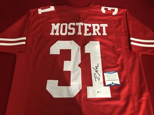 mostert 49ers jersey
