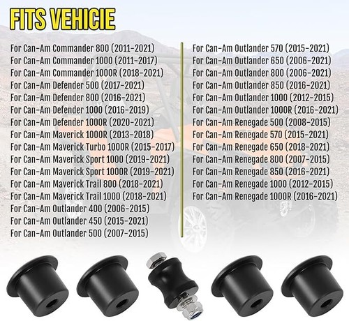 Solid Motor Mount Kit For Can Am Commander Maverick Outlander Renegade Defender - Bild 7 von 12