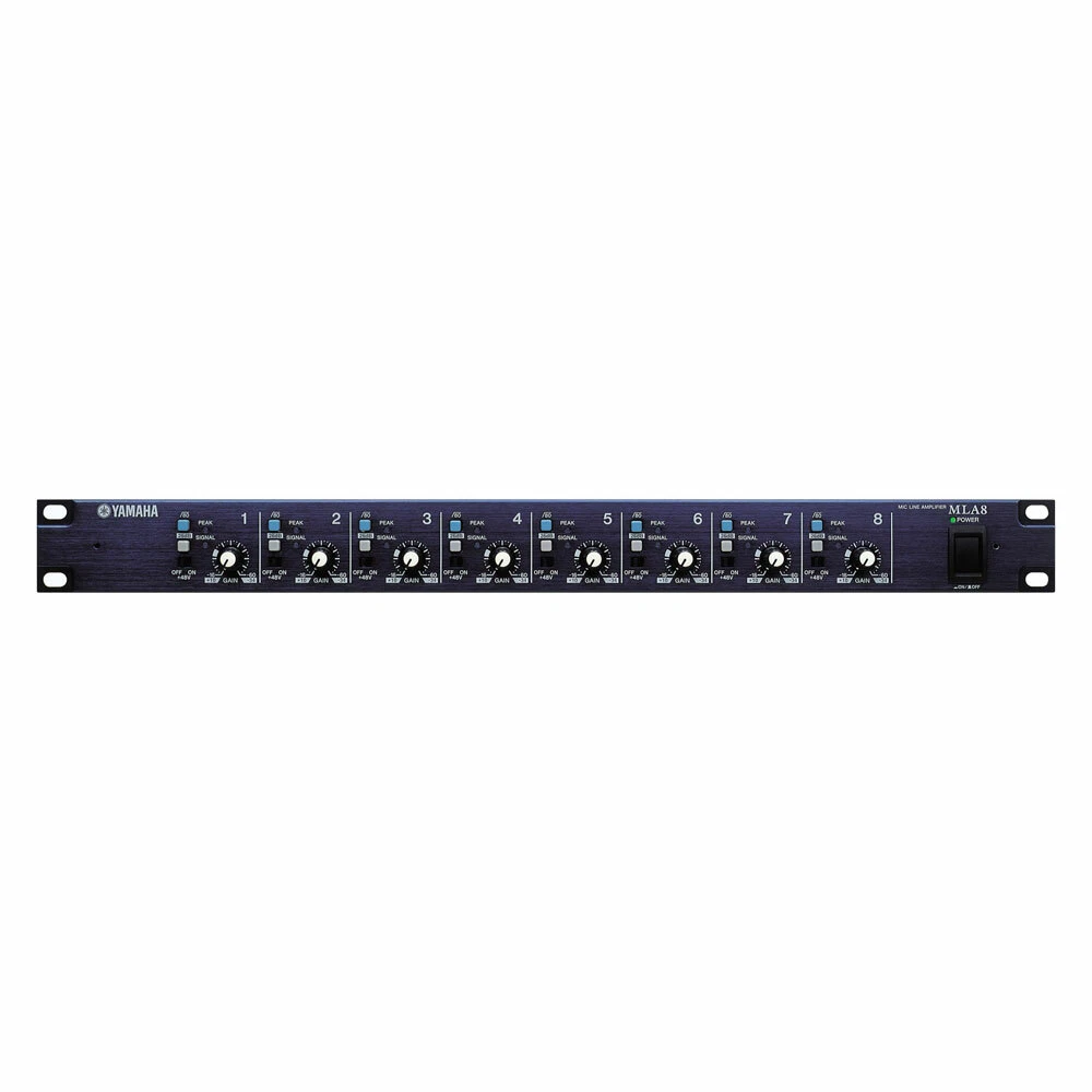YAMAHA MLA8 Mic Line Amplifier Microphone Preamplificateur