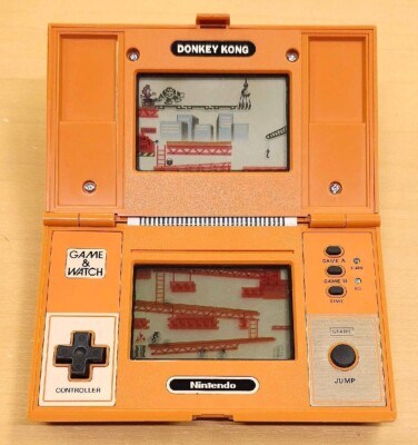 任天堂 ☆DONKEY KONG GAME＆WATCH Nintendo Game & Watch DONKEY KONG Multi Screen Orange retro