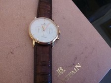 Blancpain 4082-3642-55A Villeret Chronograph Silver Dial Rose Gold 40mm Men's 7