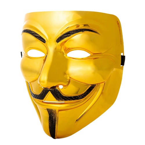 New 1-10 Guy Fawkes Anonymous Face Masks Hacker Halloween Fancy Dress UK - Picture 113 of 176