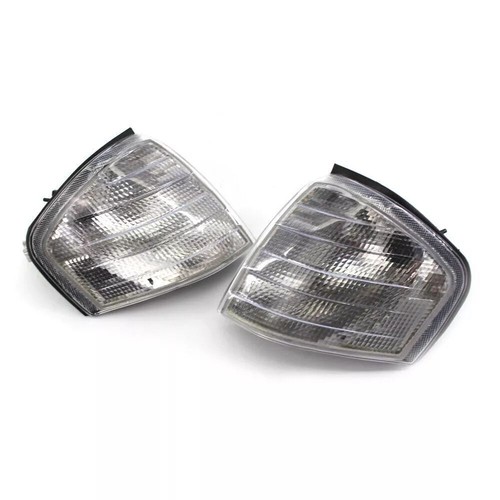 Luz de esquina delantera transparente cristal intermitente lente y carcasa para Mercedes Clase C W202 94-00 - Imagen 7 de 10