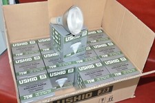  12 USHIO Compact Fluorescent Par38 Flood Light Bulb Bulbs 120V 75W Coilight