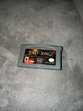 Lord of the Ring The Fellowship of the Ring Nintendo Game Boy Advance Tested !