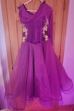 ballroom dance dress pre-owned