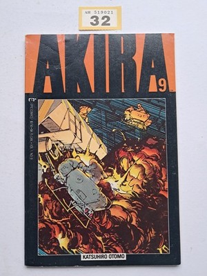 AKIRA # 9 EPIC  COMICS  KATSUHIRO OTOMO 1989 TPB