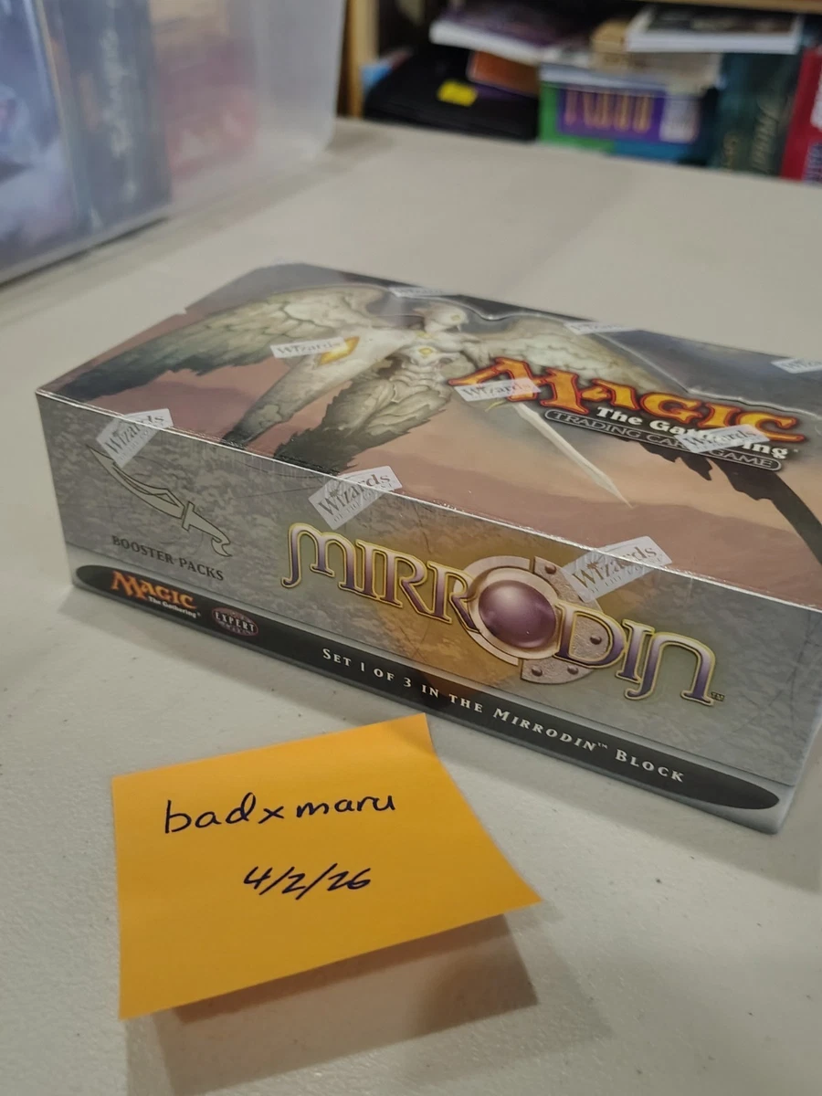 Magic: The Gathering Mirrodin Sealed Collectible Card Game Boxes for sale -  eBay