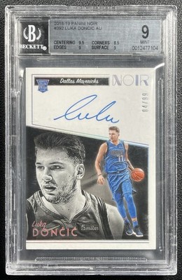 その他 NBA Luka Doncic rookie auto Luka Doncic Autographed Rookie Card | eBay