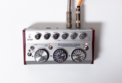 Korg Ampworks Bass Modeling Bass Preamp Pedal w/ Box Manual Tested