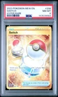 2023 POKEMON MEW EN-151 HYPER RARE #206 SWITCH PSA 8
