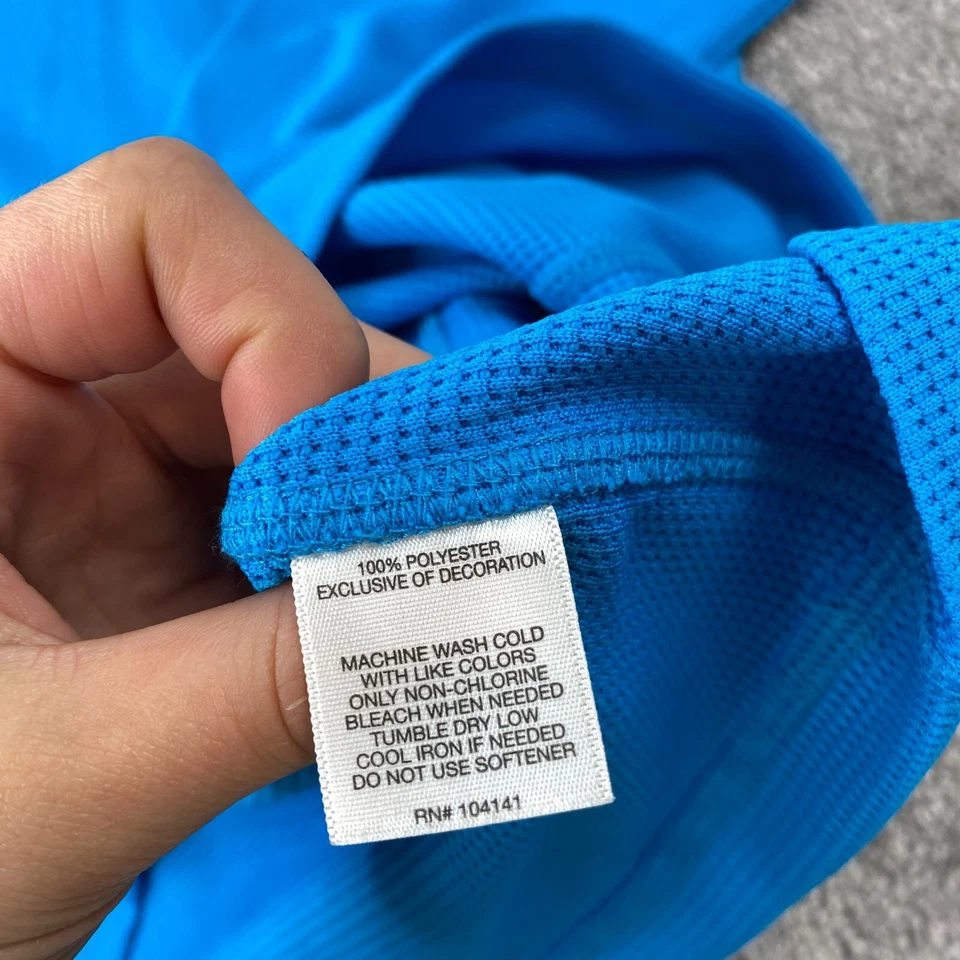 Camisa Pullover Atlética Henley Koppen Para Hombre Talla XXL Azul Manga Larga Poliéster Foto 4 de 4