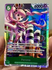 Perona OP14-033 The Azure Sea’s Seven One Piece TCG Foil NM