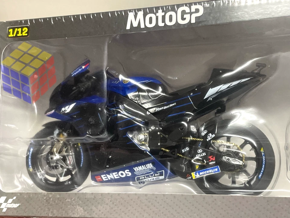 ☆ YAMAHA YZR-M1 • Moto Gp 2021 • FABIO QUARTARARO #20 (Escala 1:12) Ixo, Altaya - Imagen 3 de 4