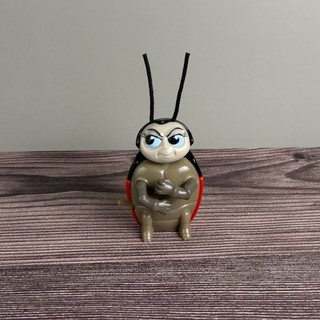 1998 Ladybug Francis 2.5" McDonald's Action Figure #5 Disney Pixar A Bug's Life