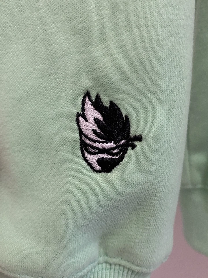 Auriculares Team NINJA Merch Gamer verde con capucha talla mediana E deportes Foto 3 de 4