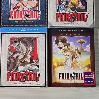 Fairy Tail Collection 1-11 & Zero Ep 1-277 US Region A Blu-ray