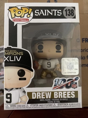 Funko Pop! Vinyl: Drew Brees NFL Saints Figure #11