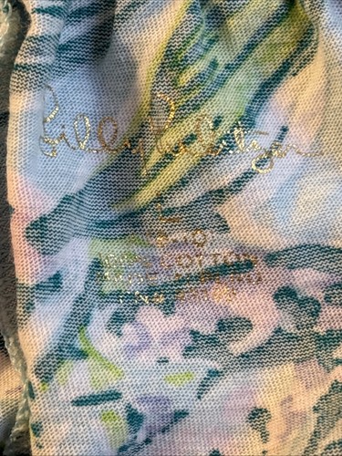 Lilly Pulitzer Girls Blue Pink Cotton Skort Size LARGE 8-10 - Picture 4 of 5