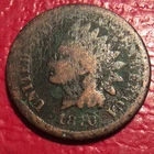 1870 INDIAN HEAD CENT  H-55 YOU GRADE CORROSION CLEAR DATE SCRATCHES