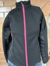 Spyder Black Pink Zip Up Sweater Kids 89   