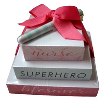 Note Pads W/Pen for Nurse By Lady Jane., 3 Note Pads, 200 Sheets Per Pad, New