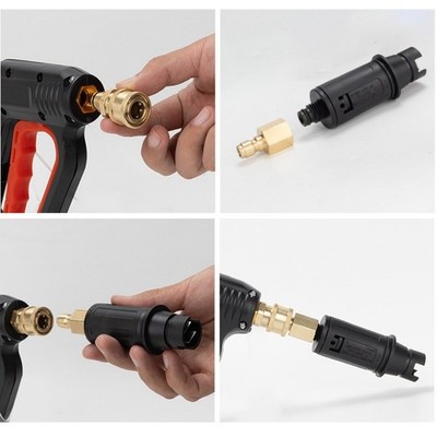 Drehverbinder Adapter für Hochdruckreiniger Schlauch Quick Connect System