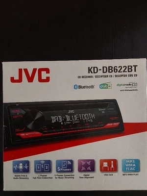 AUTORADIO CD BLUETOOTH JVC KD-DB622BT - Photo 1/3