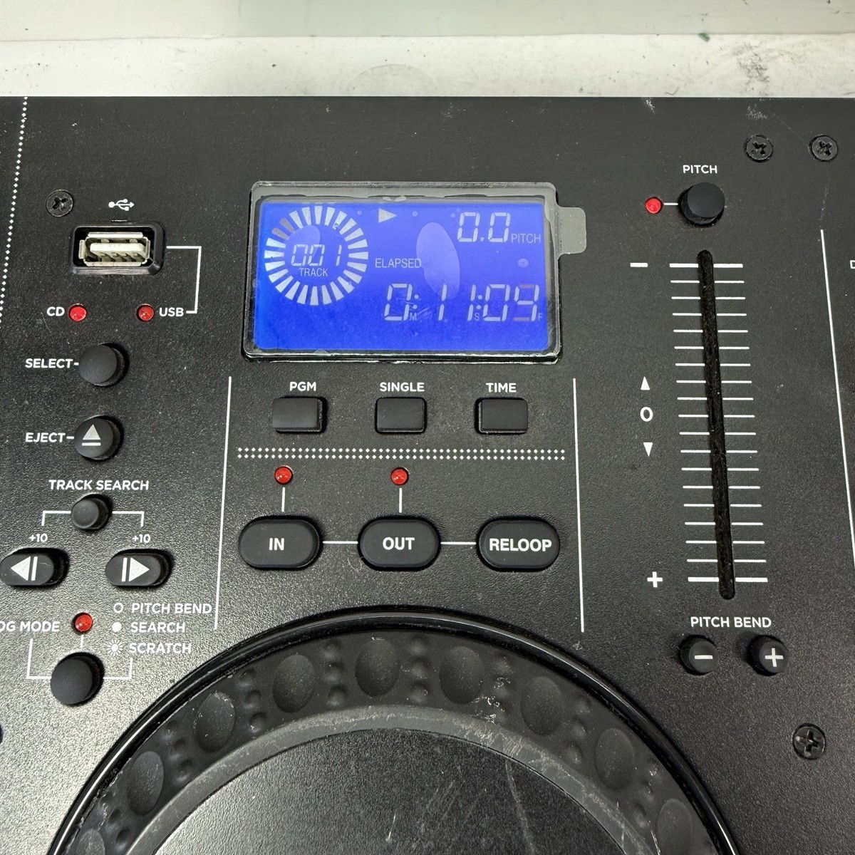 GEMINI CDJ CDM-4000 オマケ付 Gemini CDM4000 Dual DJ Media CD Player - Gemini CDM4000