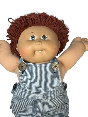 1982 Xavier Roberts Red Auburn  Hair Cabbage Patch Kids Collection Doll