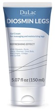 Dulac, Diosmin Legs Gel Cream, Cooling  5.07 Fl Oz Pack of 1 , Neutral