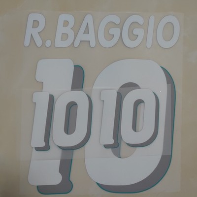 Roberto Baggio Italy Player Size Nameset Name Number ID Print