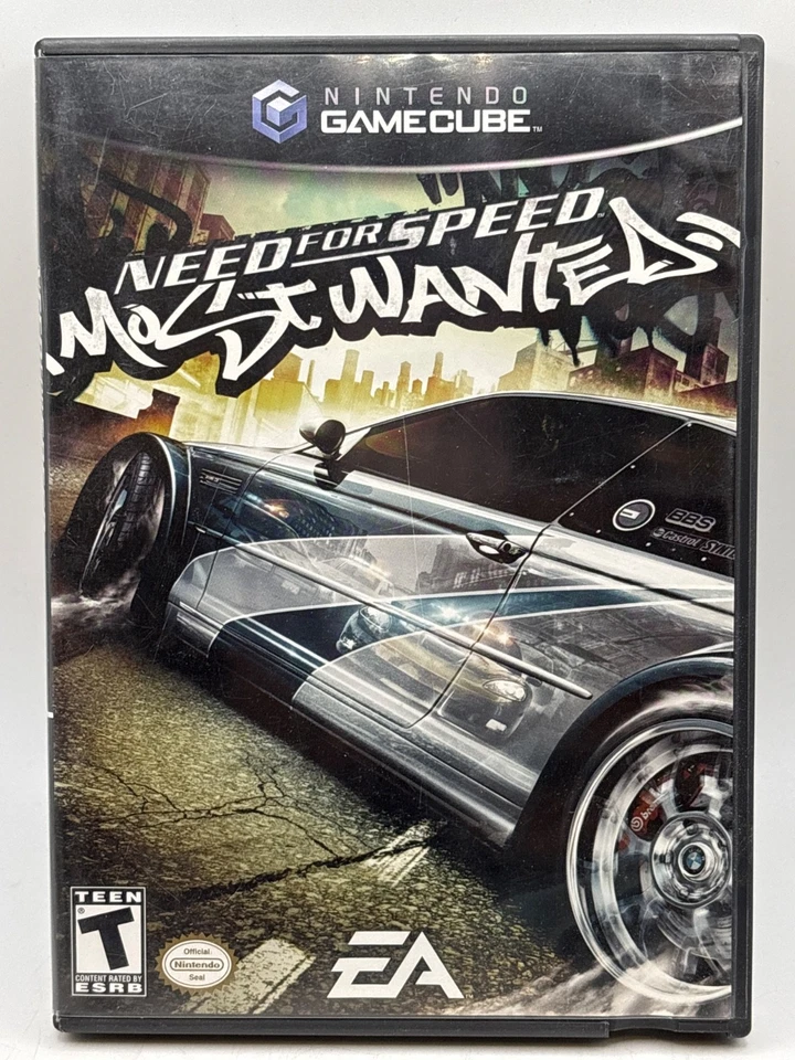 Need For Speed Most Wanted Nintendo Gamecube Game - No Manual TESTED - Image 2 of 4