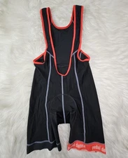 Bib Mens Large Black Cycling Pro Shorts Pedal Damn It 