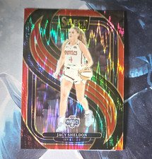 Panini Select WNBA 2025 Jacy Sheldon Washington Mystics Red Wave Prizm 282/349