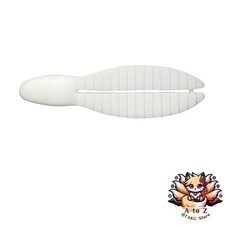 NEW Keitech Flex Chunk Medium Large #009 White