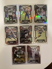 2023 NFL Panini Prizm Rookie/Silver Prizm Lot ( 8 Cards) 5 Rookies & 3 Prizm!