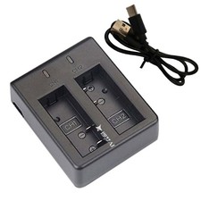 Battery Charger for EKEN SJ4000/H9R Camera Charge Two Batteries Simultaneously