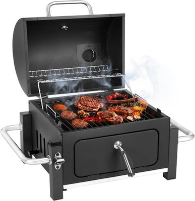 Kendane Portable Charcoal Grill w/314 Square Inch Cooking Area,Compact Tabletop