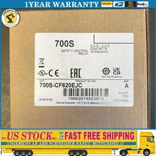 New For 700S-CF620EJC Safety Relay Standard Contact 24VDC 3NO 1NC US Free Tax