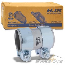 HJS ROHRVERBINDER 50 x 90 FÜR AUDI CITROEN FIAT FORD NISSAN MERCEDES BENZ OPEL