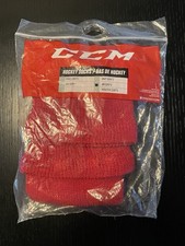 Solid Red Youth Medium CCM Hockey Socks Size 20" New S100p Sizing Chart Photo
