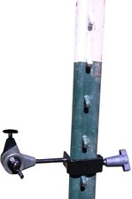 HME T-Post Trail Camera Holder | Compact Sturdy 1 Count (Pack of 1), Brown