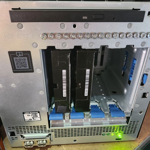 HP MicroServer GEN 10 X3216, 2 x 1TB, TPM 2.0 module, DVD RW Drive Included - Picture 3 of 6