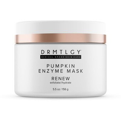 DRMTLGY Pumpkin Enzyme Face Mask with Jojoba Beads. 5.5 Ounce (Pack of 1) 