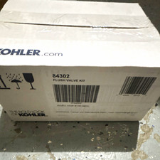 Kohler 84302 Toilet Flush Valve Kit Single Flush 1.6 GPF Plastic White