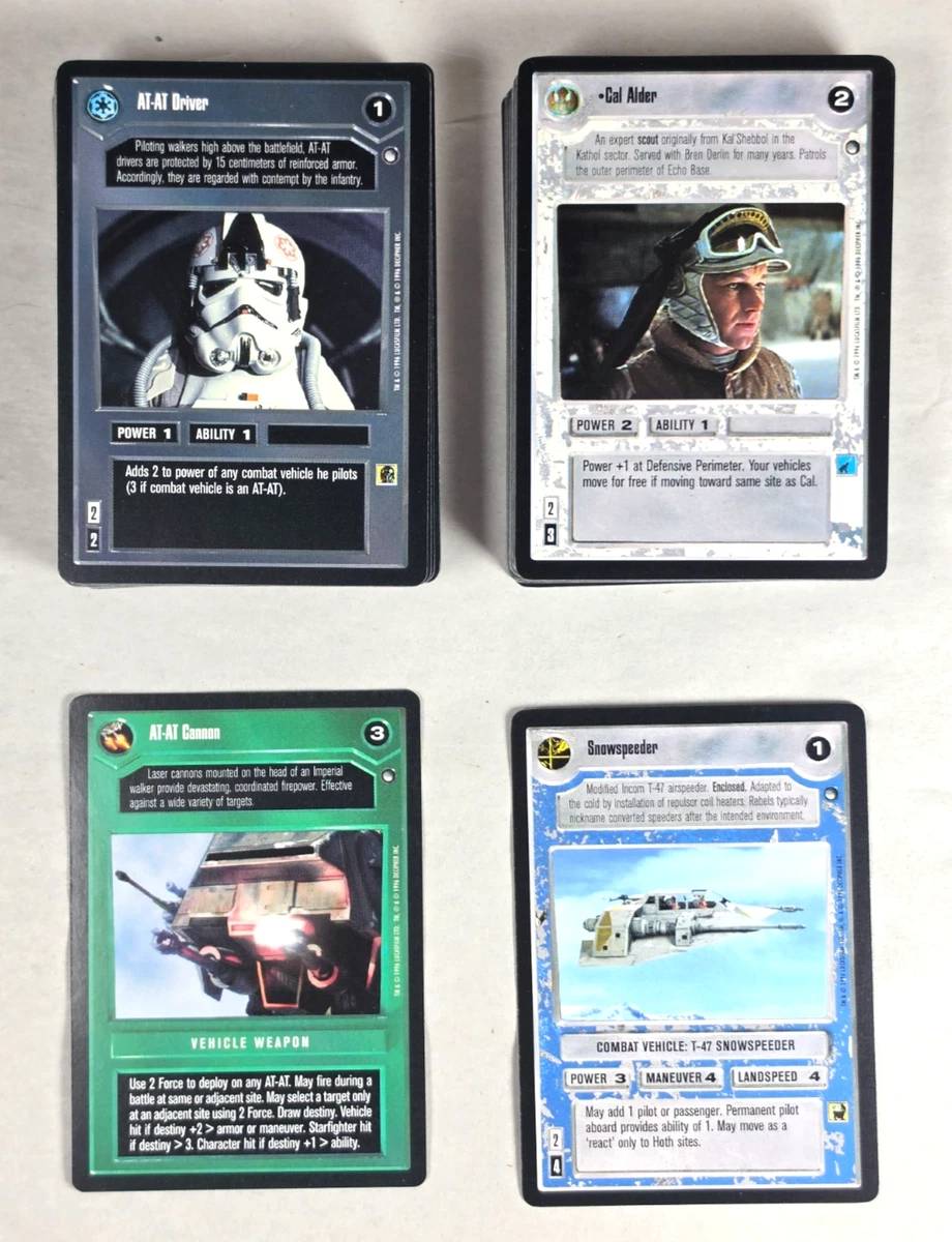 25+ Star Wars CCG Decipher Complete Collectible Card Game Sets for