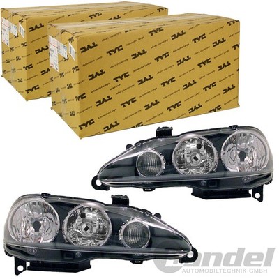 2x TYC H7/H1 SCHEINWERFER LINKS+RECHTS für ALFA ROMEO 147 AB 01.2005 FACELIFT
