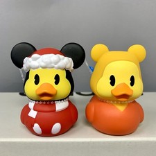 Disney Duckz Mickey Mouse Santa Winnie The Pooh Rubber Ducks Christmas