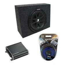 Universal Regular Standard Cab Truck Kicker Comp C10 Single 10 Sub Box CXA400.1